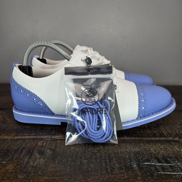 G/FORE Shoes - NEW G/Fore Gfore G4 Fore Gallivanter Womens Size 6.5 Golf Shoes White Blue